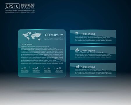 Set of vector banners.のイラスト素材