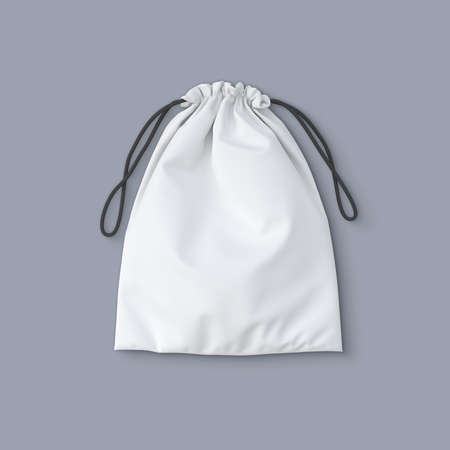 Textile bag mockupの写真素材
