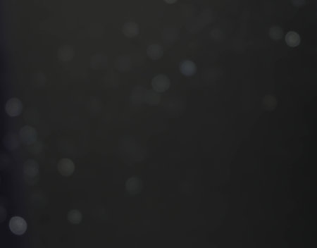 Black background with bokeh light