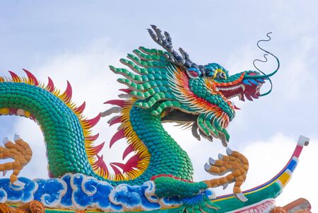 Dragon on china temple, Beautiful dragon, Dragon on china, Dragonの写真素材