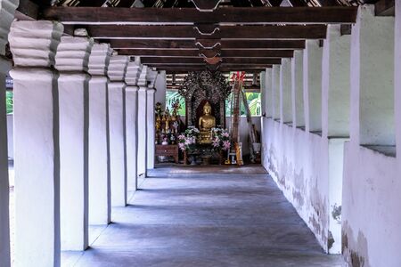 Image of Buddha at Ton Kain Temple Chiangmaiのeditorial素材