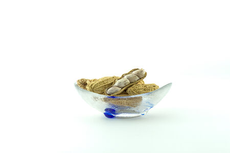 Peanut in cupの写真素材