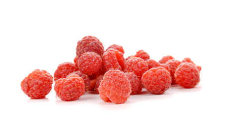 Rasberry isolated on white background.の写真素材