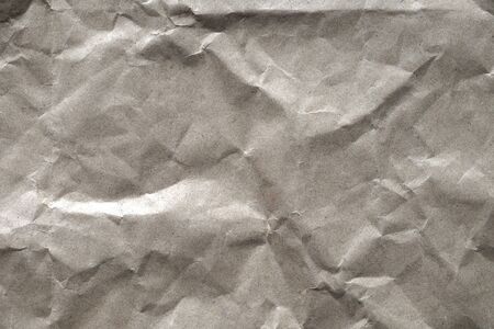 Brown paper with crease for background.の写真素材