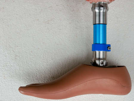 prosthetic legの写真素材