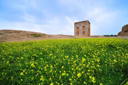 NAGHSH-E ROSTAM, Shiraz, Iranの写真素材