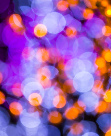 Colorful of Defocused light in night timeの写真素材