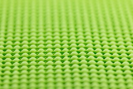 Close up detail of green textured non skid mat