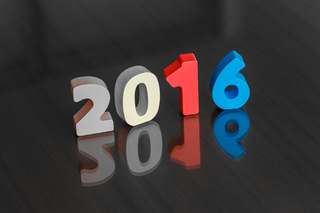 New Year 2016の写真素材