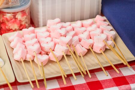 Candy on the marketの写真素材