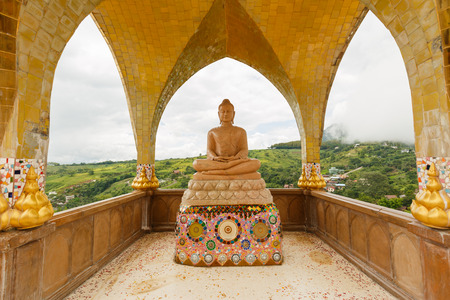 Wat Phra That Pha Son Kaew at Khao Kho Petchabun Thailand.のeditorial素材