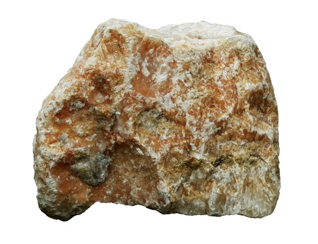 stone surface texture isolate white background with clipping pathの写真素材