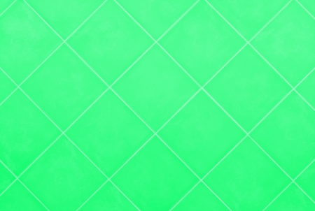 soft greenTile glossy mosaic Earthenware material backgroundの写真素材