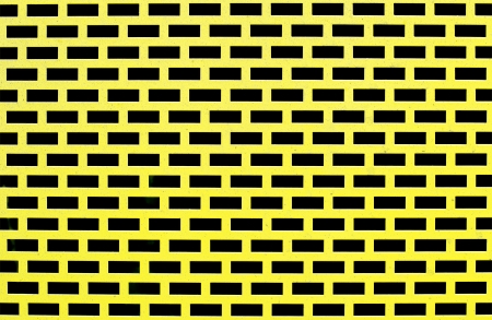 Dirty yellow Square metal grate texture の写真素材