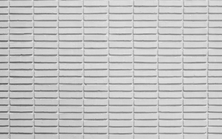 white brick wall