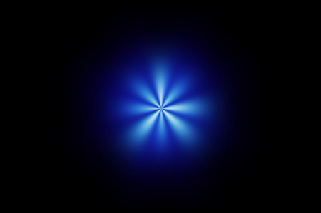 Effect Blue Light Glowing light bursts with sparkles. Glow light effect set, lens flare, explosion, glitter, line, sun flash, spark and star. Abstract image of lighting flare and white stars. illustrationの写真素材