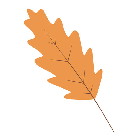 Leaf for the Holiday Season. Autumn Gratitude Simple Thanksgiving Leaf.Golden and green Oak Leaf. A Thanksgiving Symbol.Harvest Elegance: Thanksgiving Foliage.Thanksgiving Spirit: Autumn Oak Leaf Designのイラスト素材