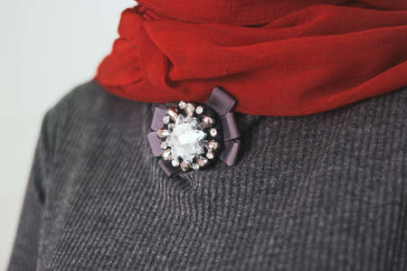 Man in medical mask and gloves with engagement ring.の写真素材