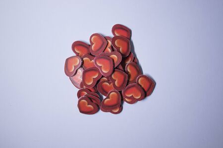 An element of a board game - hearts. Player Lives and points. Exciting time with friends during...