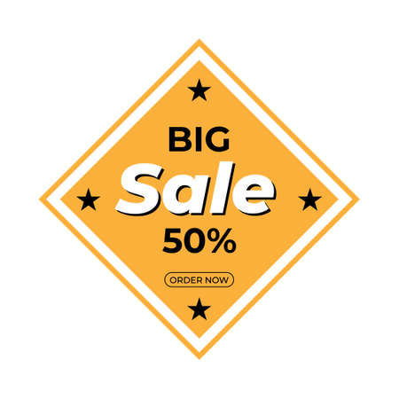 Big sale template. Nice vector for sales promotion, product marketing, discount coupons, online sales, web, online shop etc.のイラスト素材