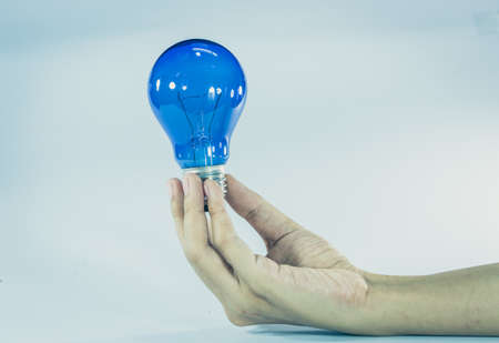 Idea concept with light bulbs