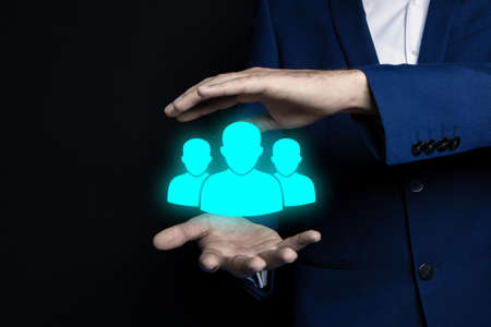 company employees health insurance conceptの写真素材