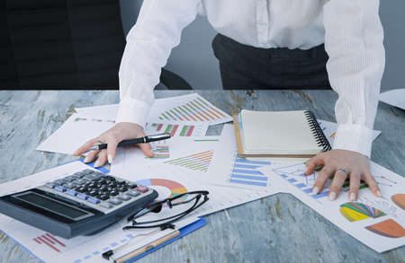 workplace secretary; preparation sales report