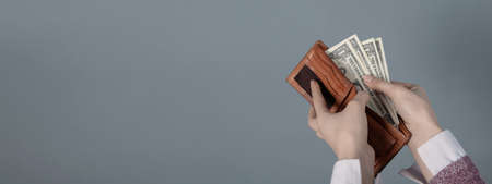 money in the wallet; business concept