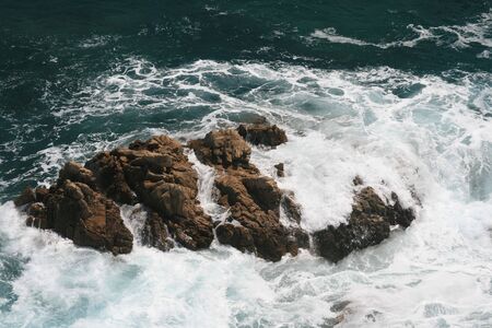 Heavy seaの写真素材