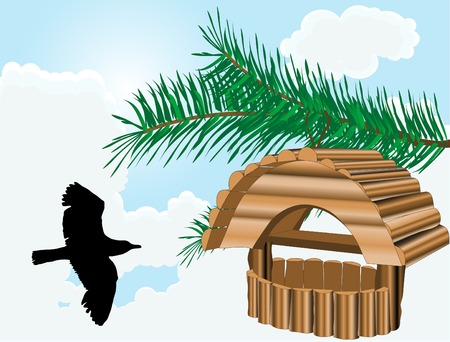 Vector illustration of nesting boxのイラスト素材