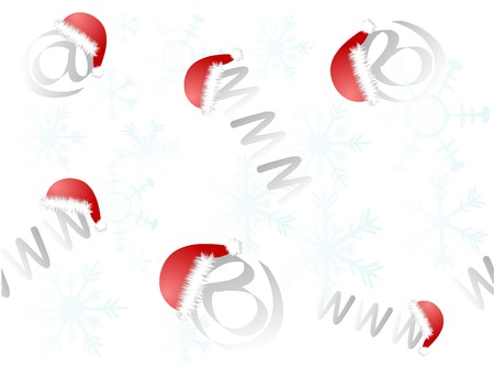 Abstract christmas web icons - vector illustrationのイラスト素材