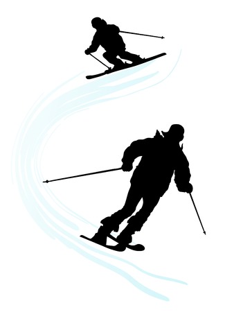 Silhouette sport icon - vector illustrationのイラスト素材