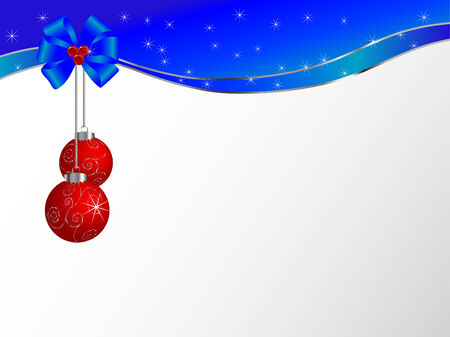 Abstract blue christmas background -  illustrationのイラスト素材