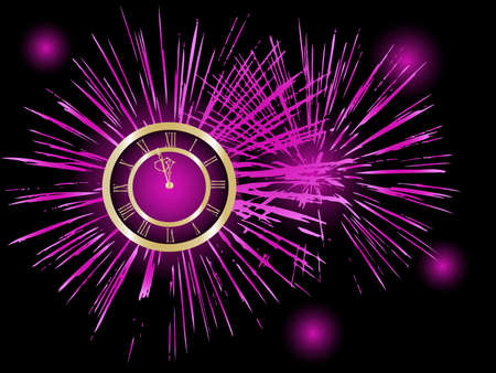 New Year background のイラスト素材