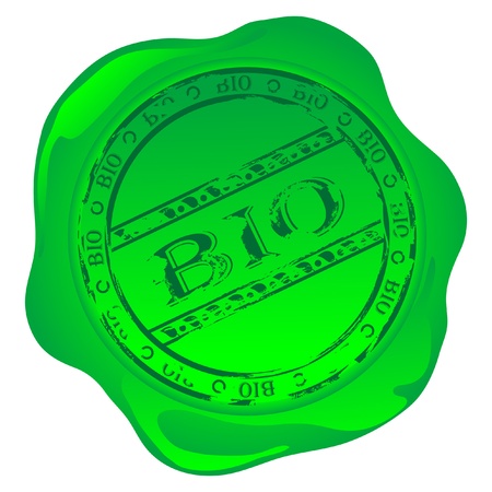 Stamp for bio healthy productのイラスト素材