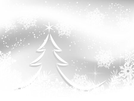 Abstract winter vector illustration.のイラスト素材