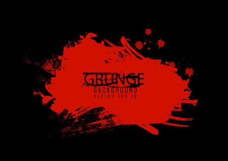 Grunge Black and red Background Texture.のイラスト素材