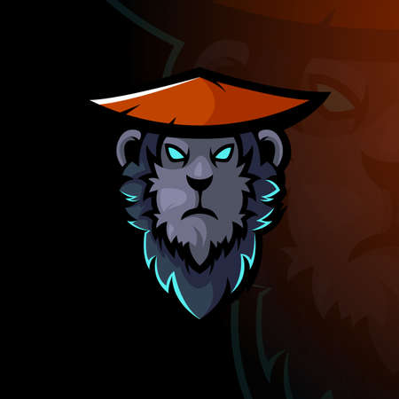 Monkey head logo for sport club or teamのイラスト素材