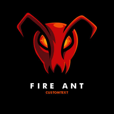 Fire Ant   illustration design vectorのイラスト素材