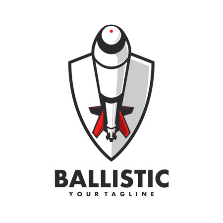 Rocket logo template. Space rocket icon. Spaceship vector illustration.のイラスト素材