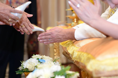 Thailand weddingの写真素材