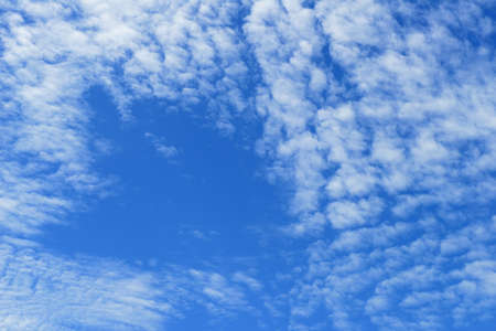 blue sky and cloud
