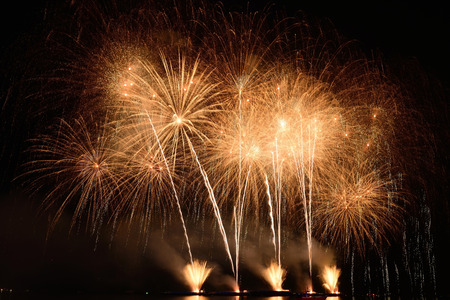 firework displayの写真素材