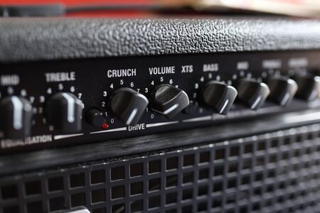 Guitar amplifierの写真素材