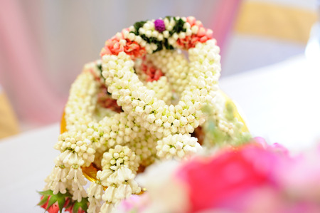 Thailand wedding decorationの写真素材