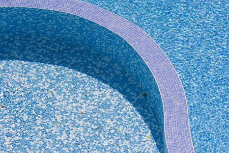 Water texture - swimming pool in hotelの素材 [FY310798081]