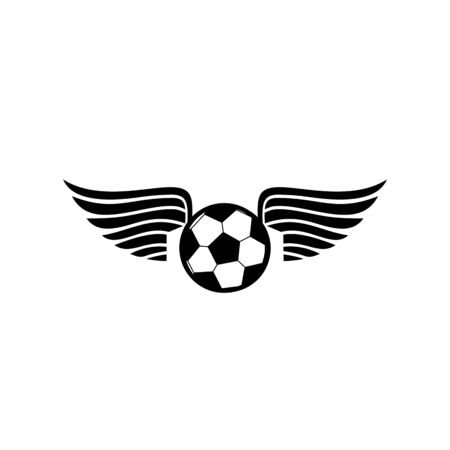 football or soccer team logo and vector iconのイラスト素材