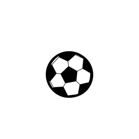 football or soccer ball logo and vector iconのイラスト素材