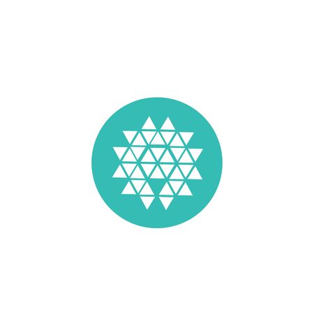 O, ON, NO polygonal diamond symbol logo and vector iconのイラスト素材