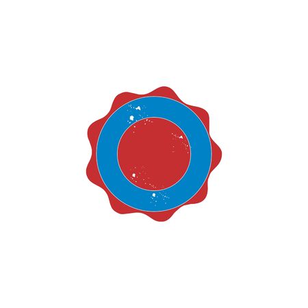 CIRCLE VINTAGE GEOMETRIC LOGO AND VECTOR ICONのイラスト素材
